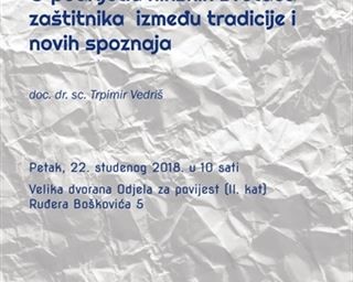 Gostujuće predavanje „O podrijetlu ninskih svetaca zaštitnika između tradicije i novih spoznaja“